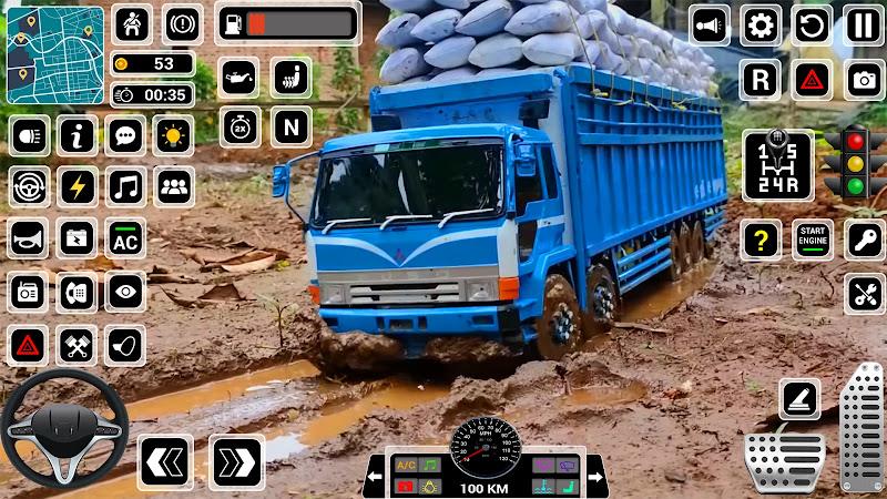 Offroad Mud Truck Driving Game Screenshot 6