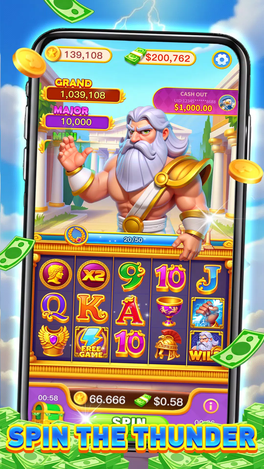 Fortune Haven-Zeus Jackpot Screenshot 4