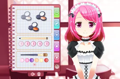 Dress Up Moe Maid Avatar Maker Screenshot 1
