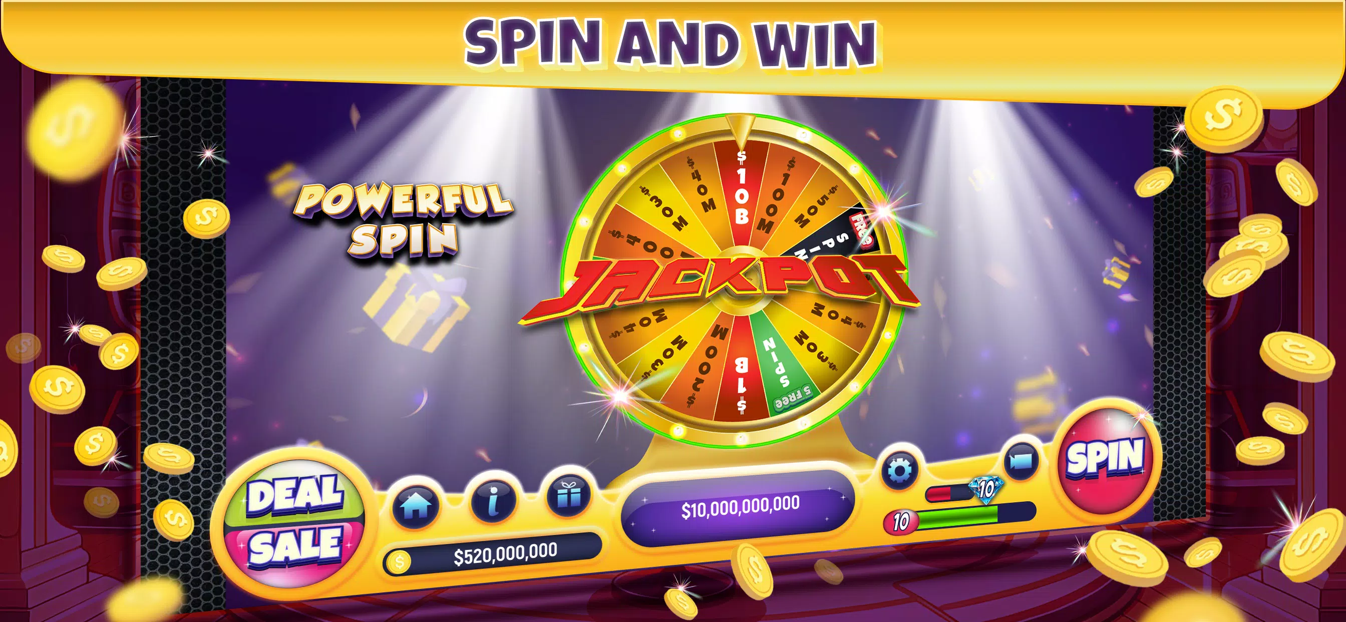 NG Slot Vegas Casino Games Screenshot 1