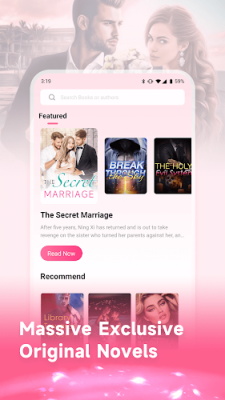 M-Reader Romantic Story For U Screenshot 2