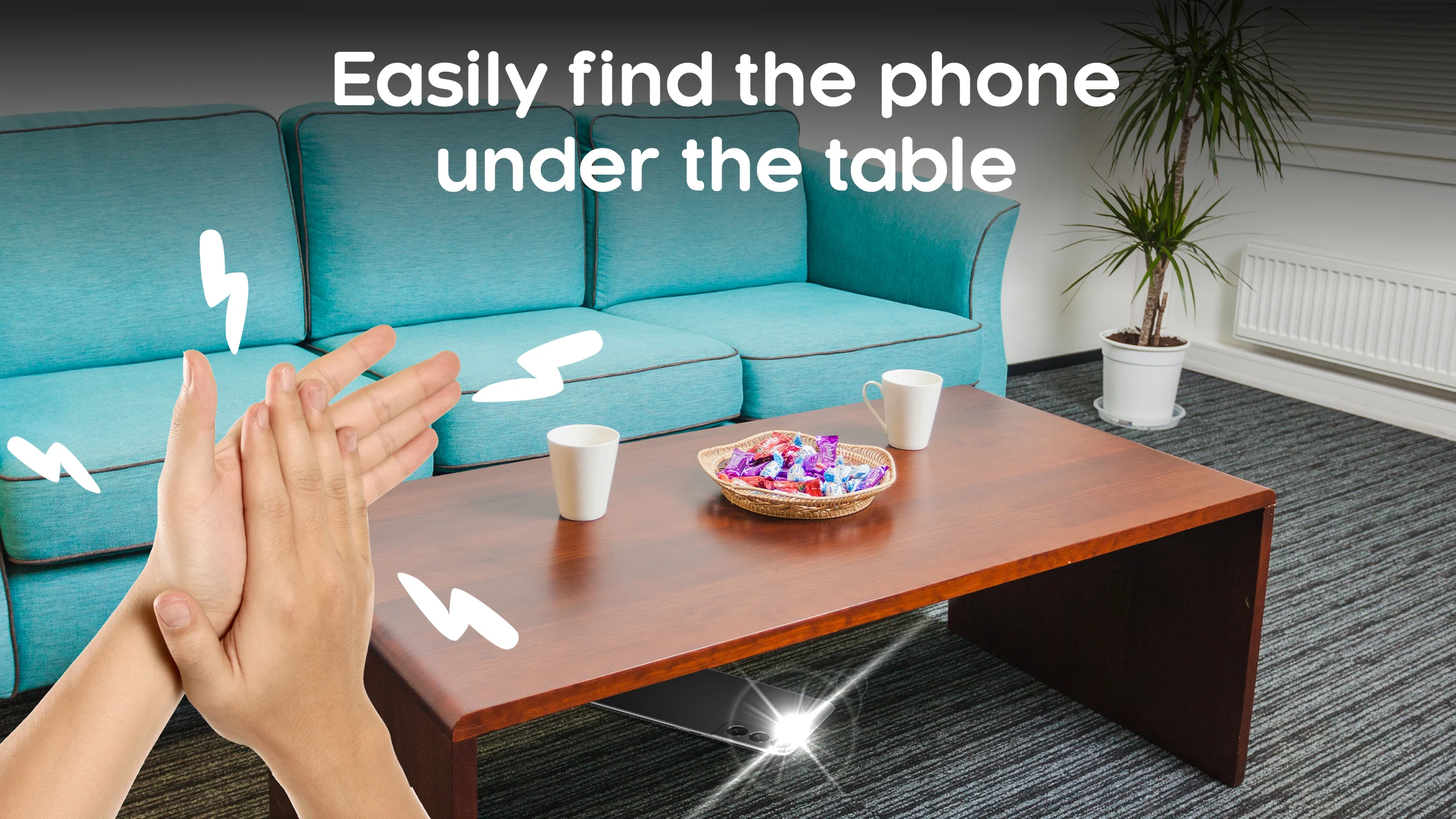 Find Phone by Clap, Whistle Screenshot 1