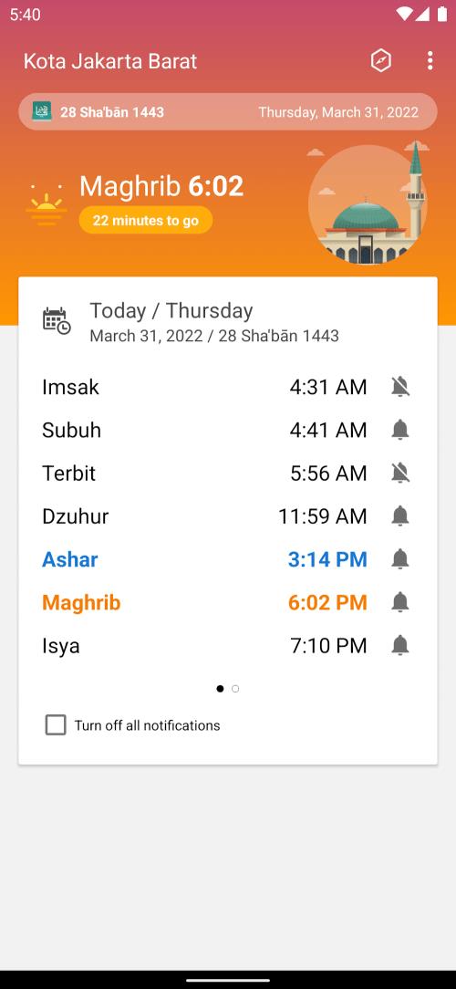 SalatKu Screenshot 2