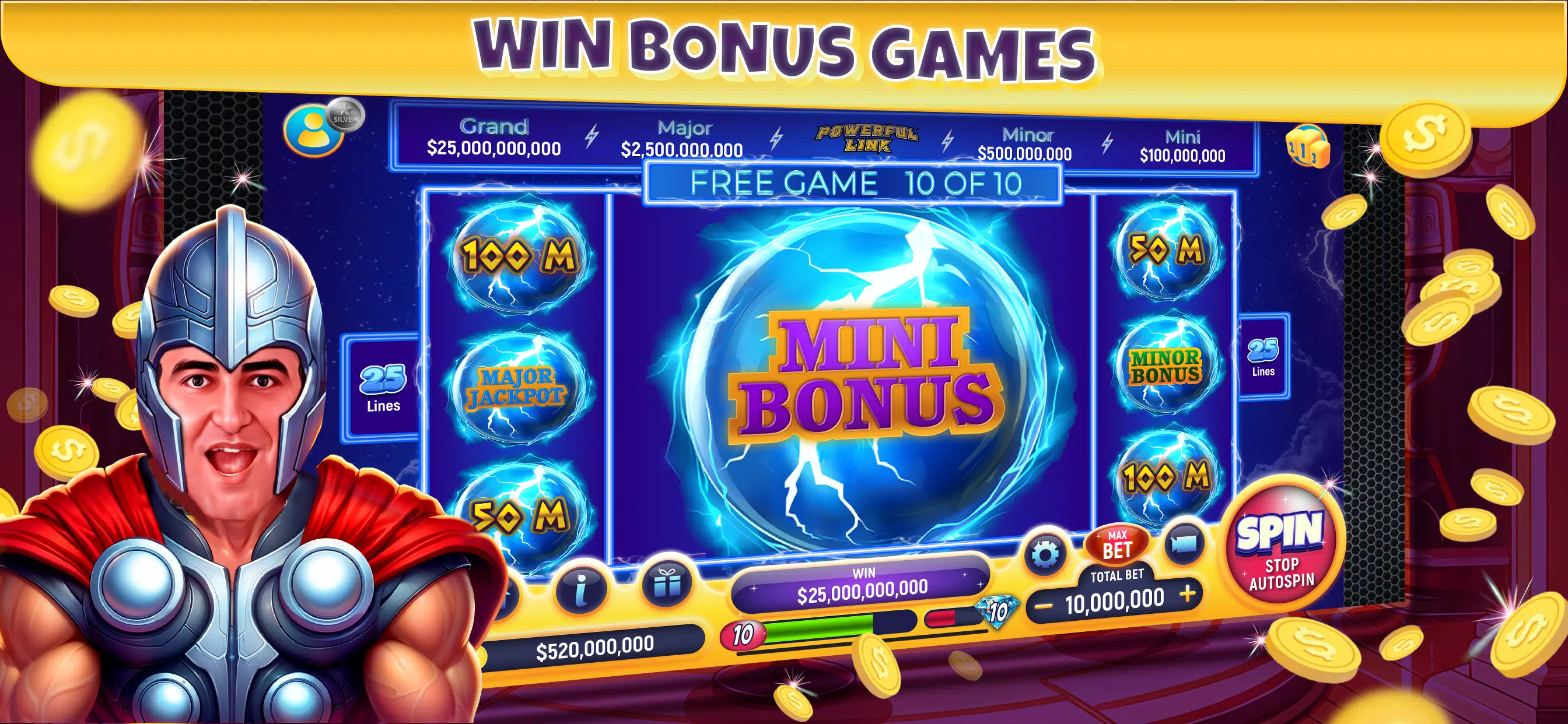NG Slot Vegas Casino Games Screenshot 2