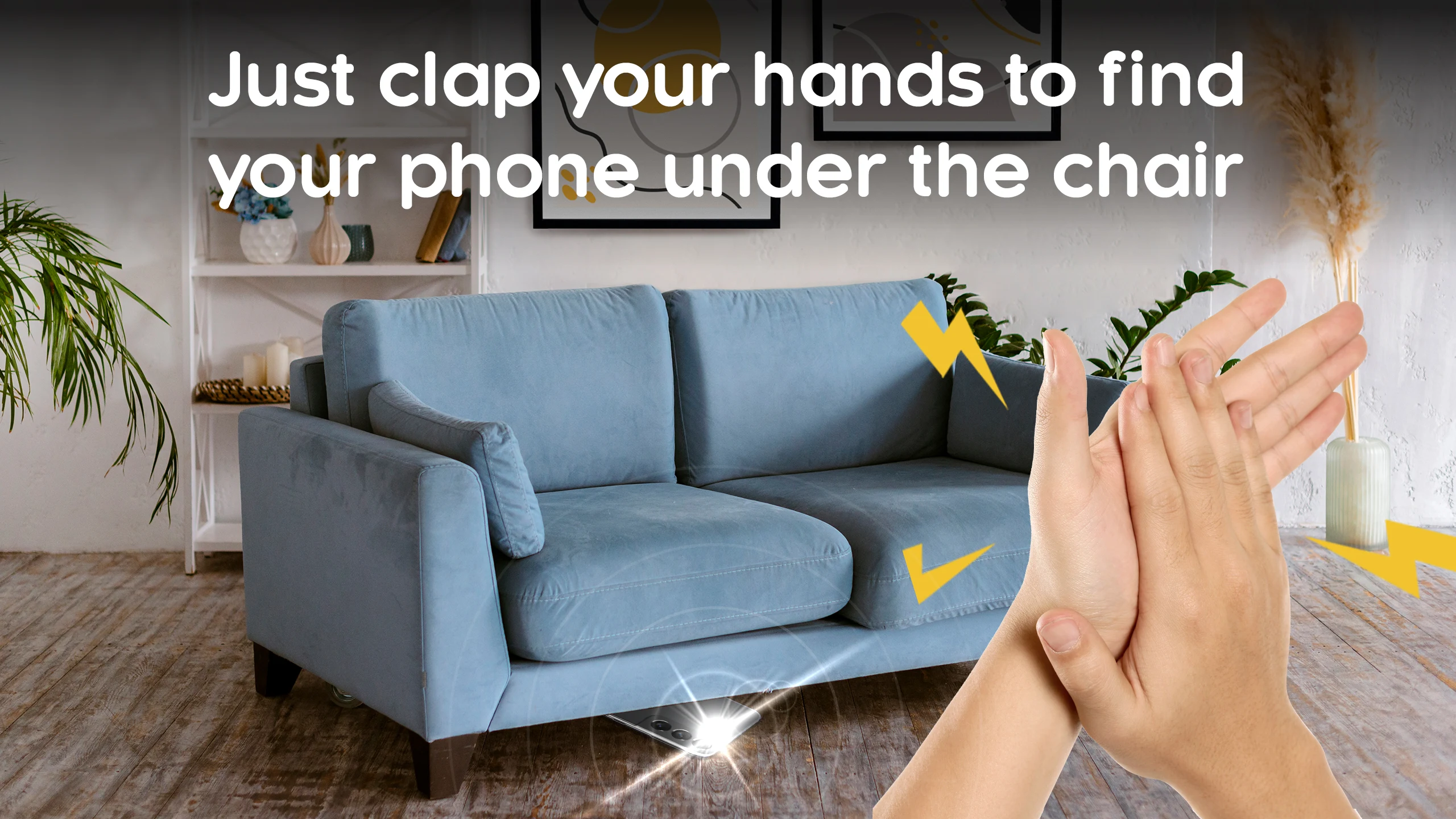 Find Phone by Clap, Whistle Screenshot 2