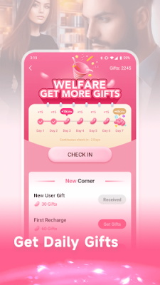 M-Reader Romantic Story For U Screenshot 3