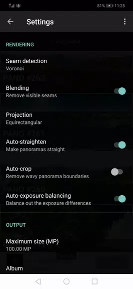 Bimostitch Panorama Stitcher Screenshot 3