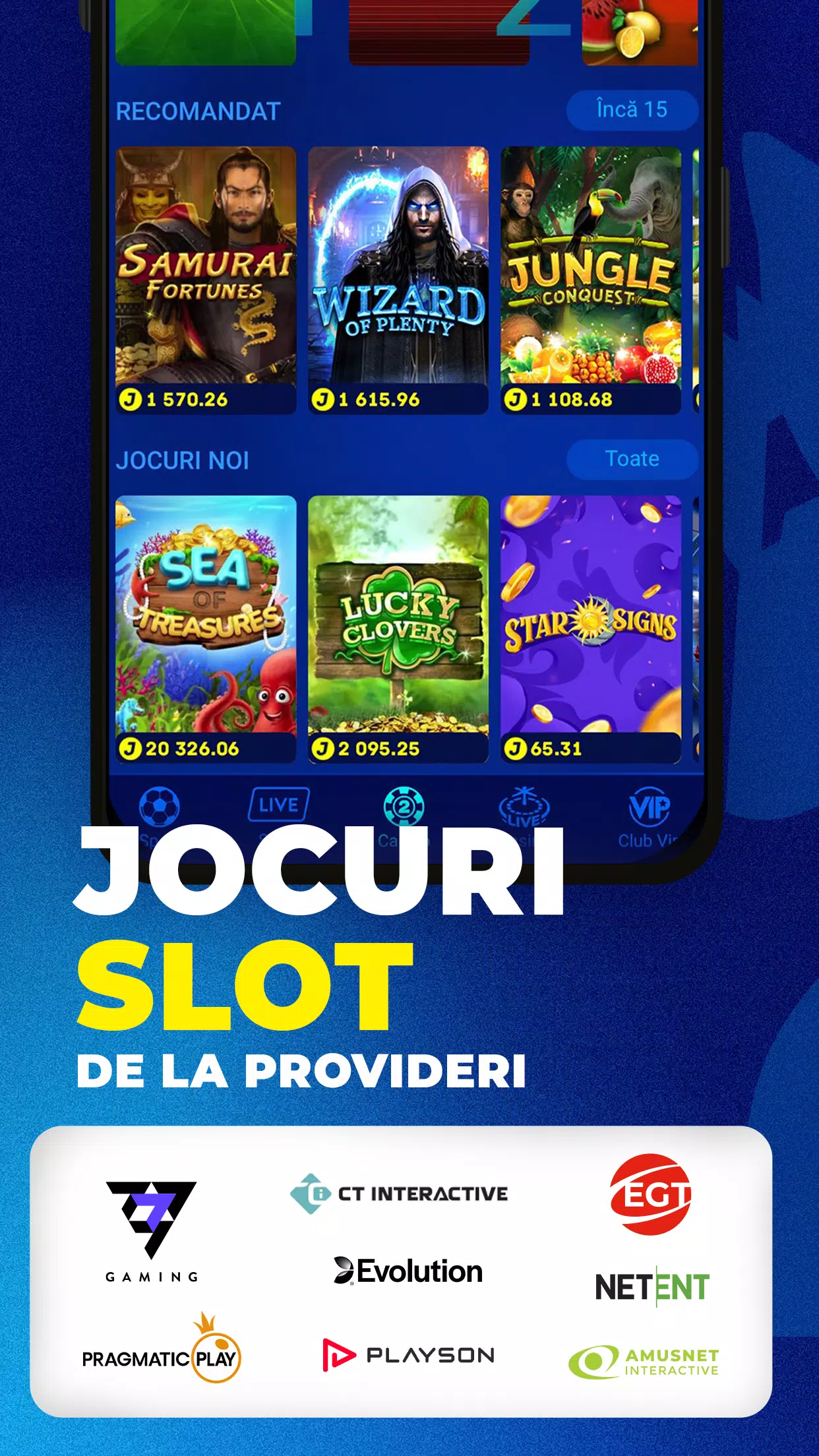 WIN2RO - Casino Screenshot 3