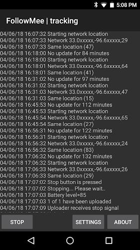 FollowMee GPS Tracker Screenshot 3