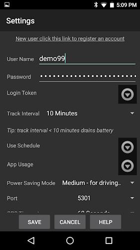 FollowMee GPS Tracker Screenshot 1
