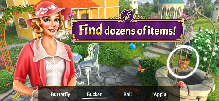 Lynda's Legacy: Hidden Objects Screenshot 1