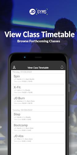 JD Gyms Screenshot 3