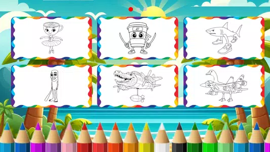 Brainrot Coloring Pages Screenshot 2