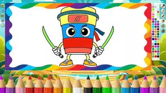 Brainrot Coloring Pages Screenshot 3