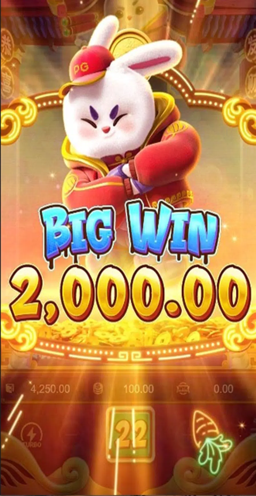 Fortune Rabbit Casino Slot Screenshot 2