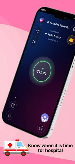Contraction Timer & Counter Screenshot 2
