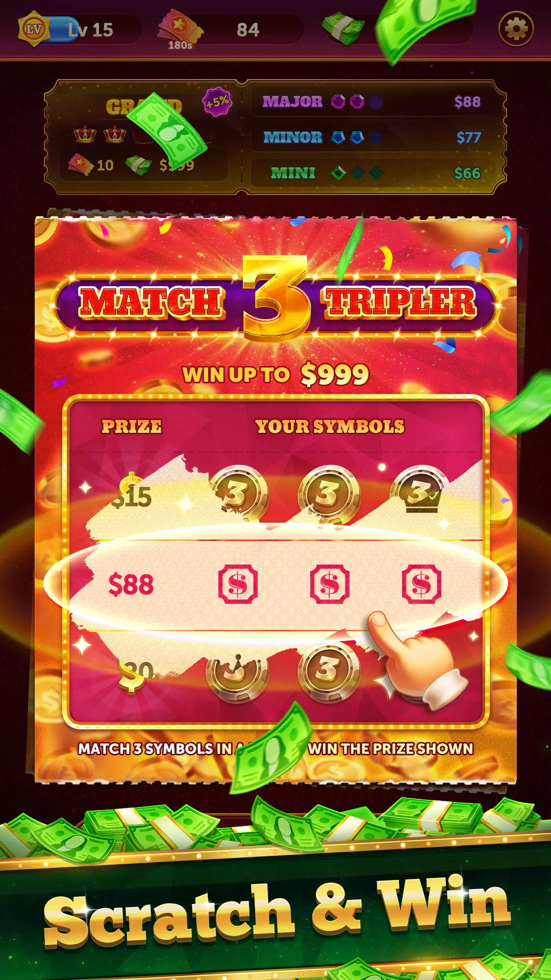 Lucky Legend of Scratch Screenshot 4