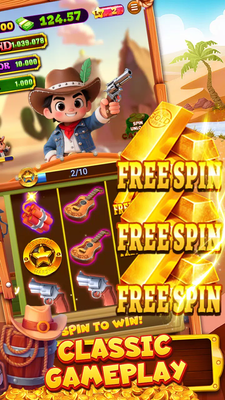Western Cowboy Slots Screenshot 3