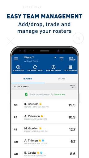 CBS Sports Fantasy Screenshot 13