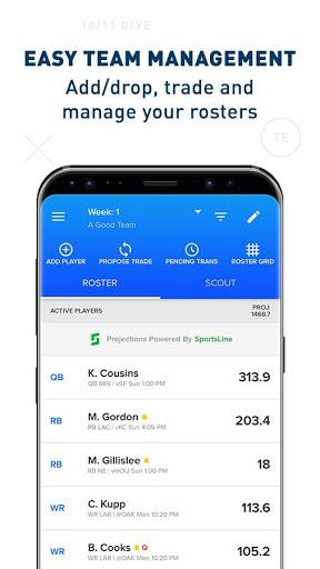 CBS Sports Fantasy Screenshot 9