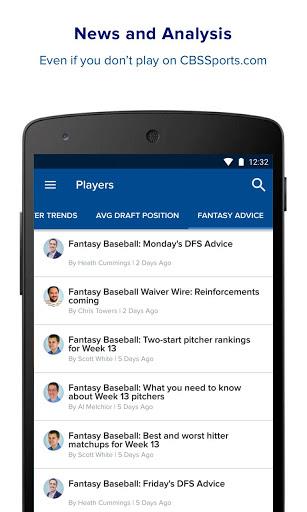 CBS Sports Fantasy Screenshot 20