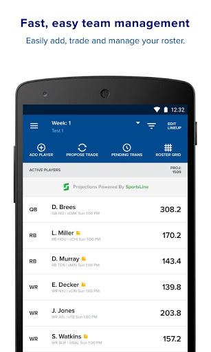 CBS Sports Fantasy Screenshot 19