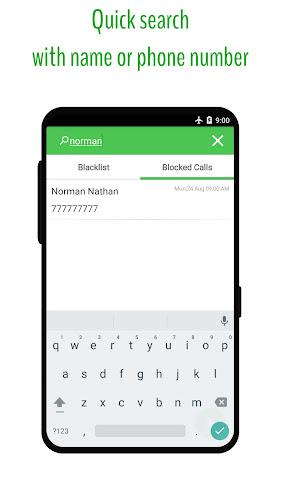 Phone Call Blocker - Blacklist Screenshot 7