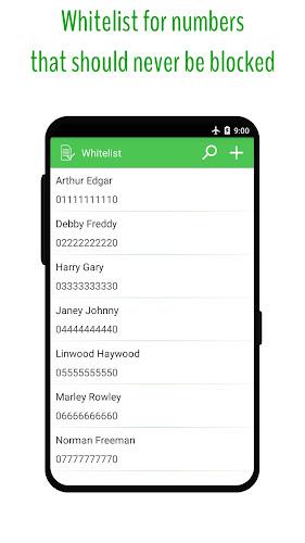 Phone Call Blocker - Blacklist Screenshot 8