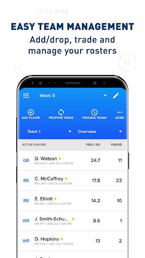 CBS Sports Fantasy Screenshot 4