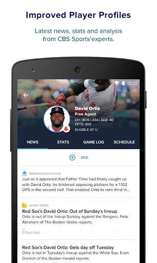 CBS Sports Fantasy Screenshot 21