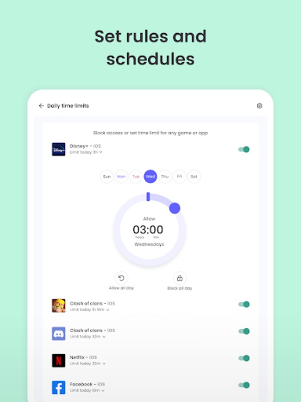 Kids App Qustodio Screenshot 2