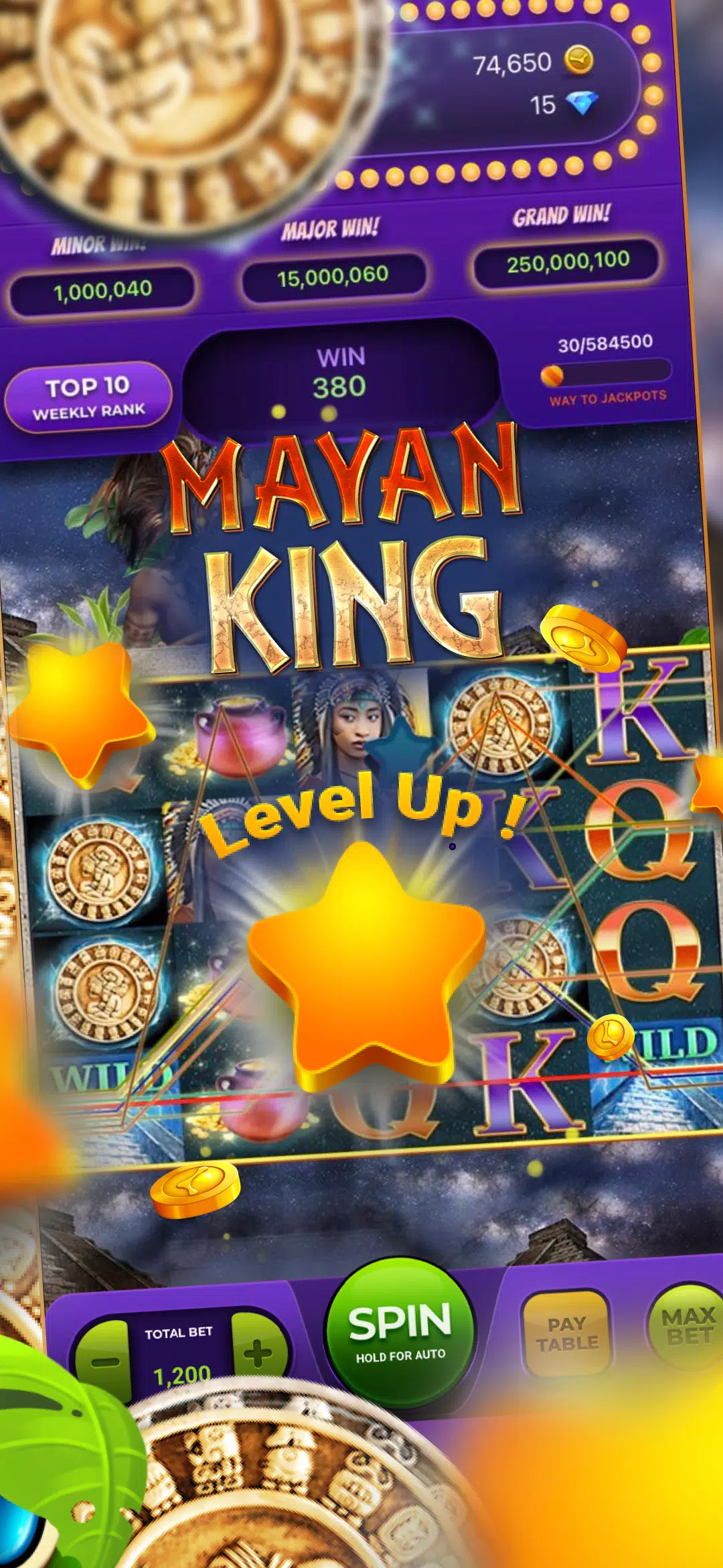 Portrait Slots™ Vegas Casino Screenshot 2