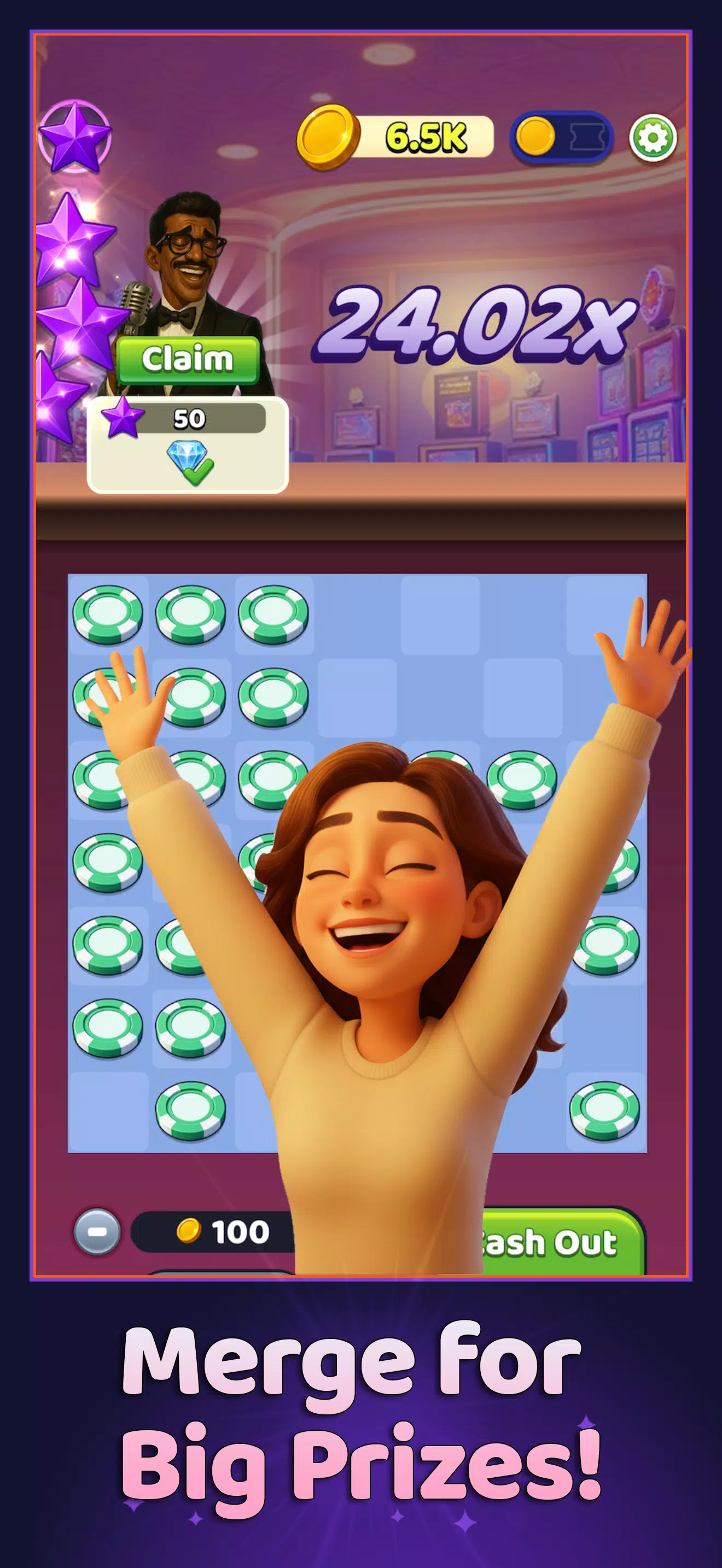 Merge Casino Sweepstakes Screenshot 4