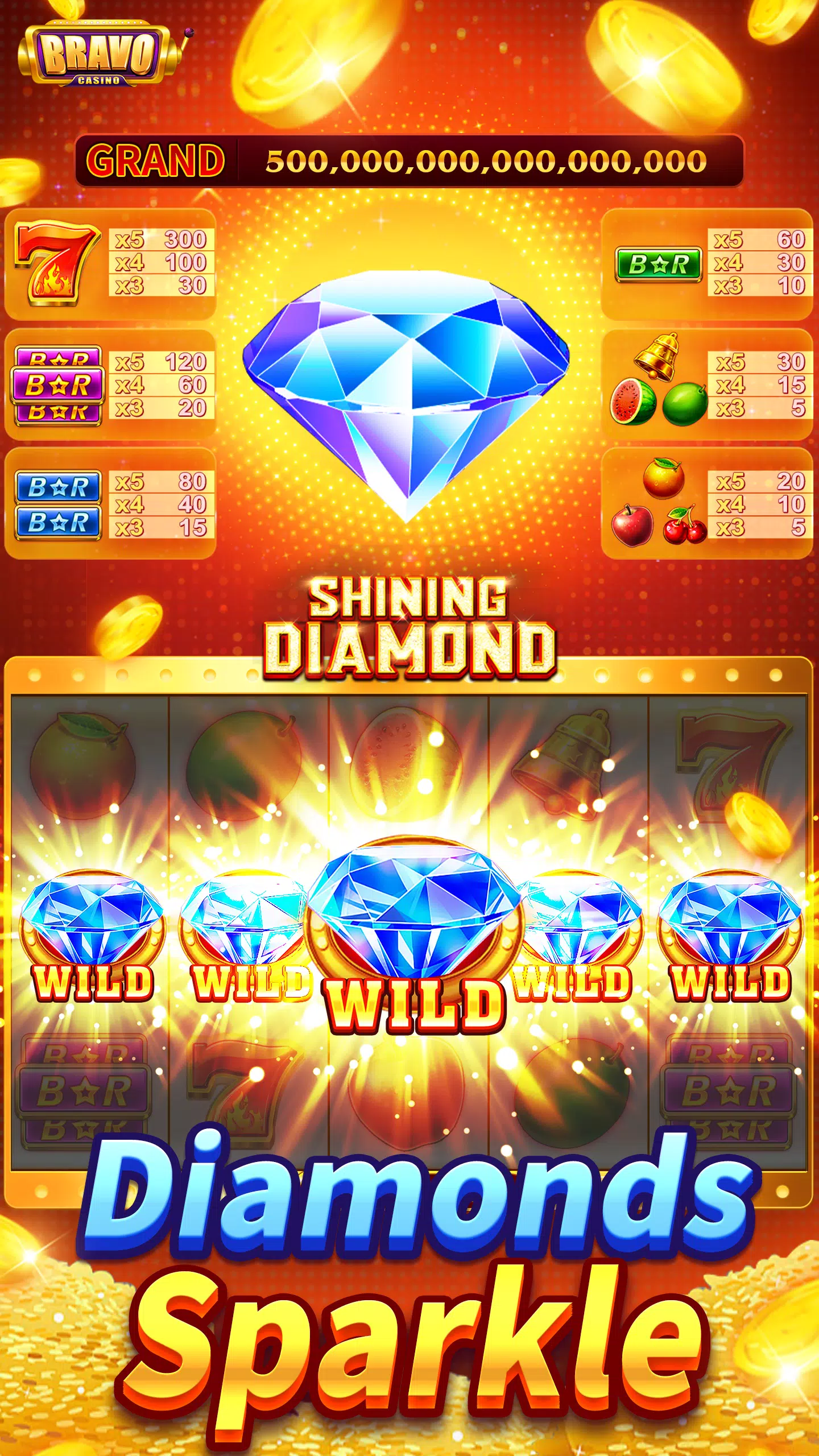 Bravo Casino Cash Slots Games Screenshot 4