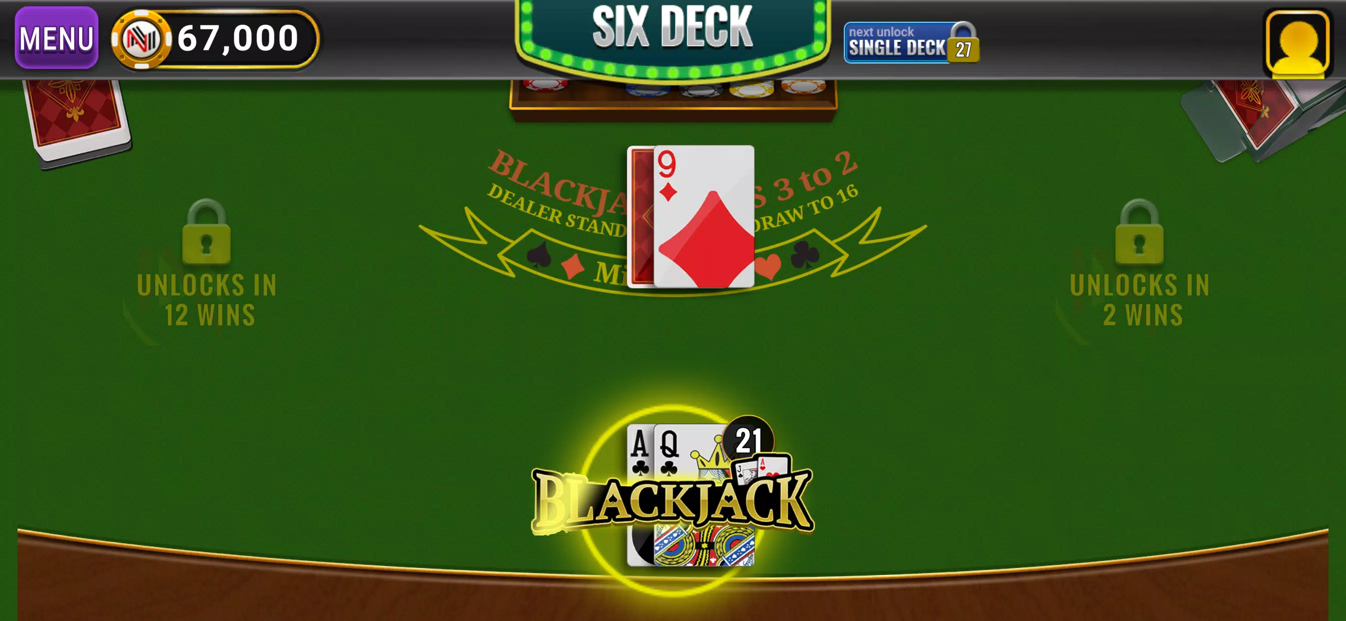 Blackjack 21 real casino fun Screenshot 3