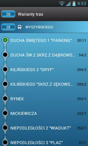 myBus online Screenshot 2