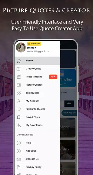 Picture Quotes Creator Screenshot 2