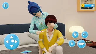 Pregnant Mommy Anime Girl Game Screenshot 1