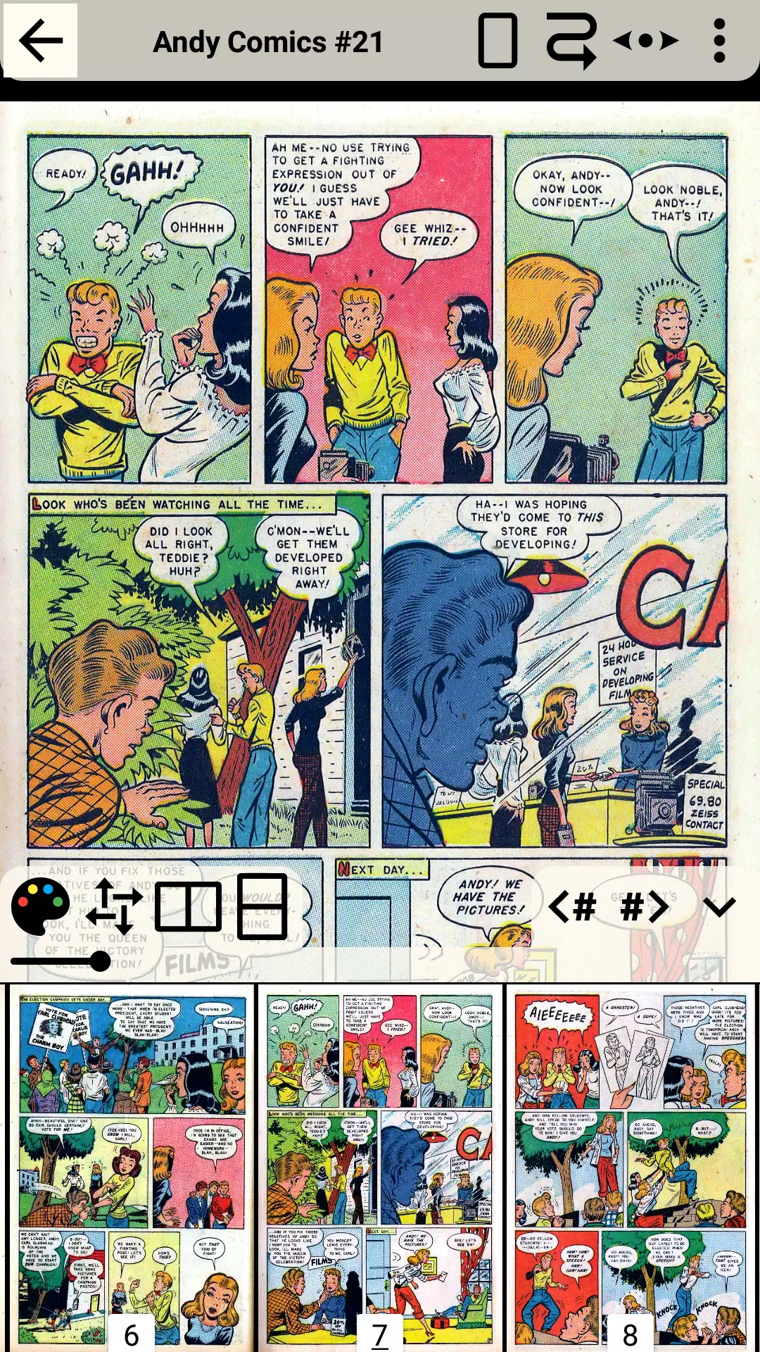 CDisplayEx Comic Reader Lite Screenshot 2