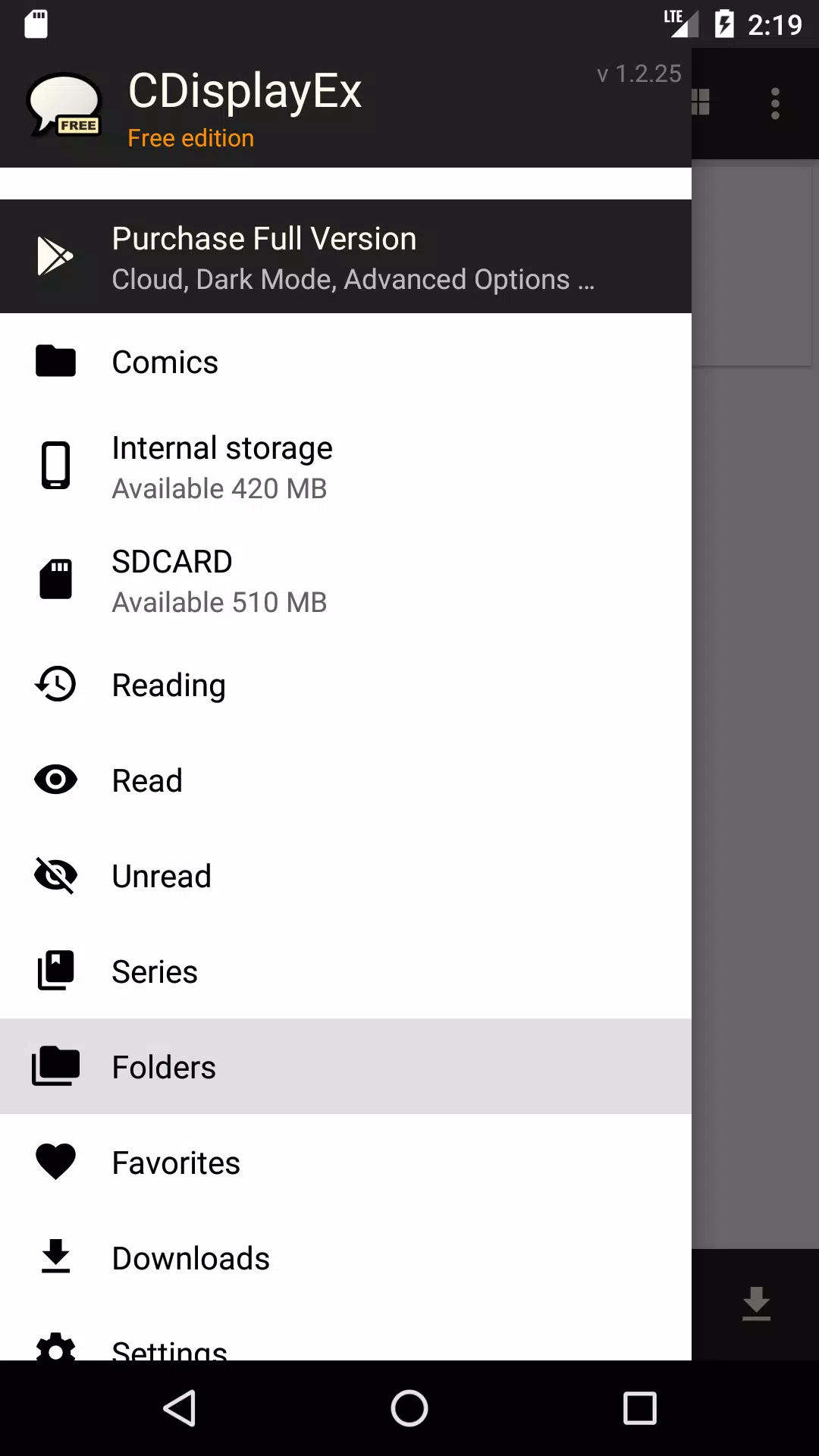 CDisplayEx Comic Reader Lite Screenshot 1