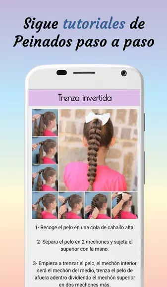 Easy fun hairstyles for girls Screenshot 2