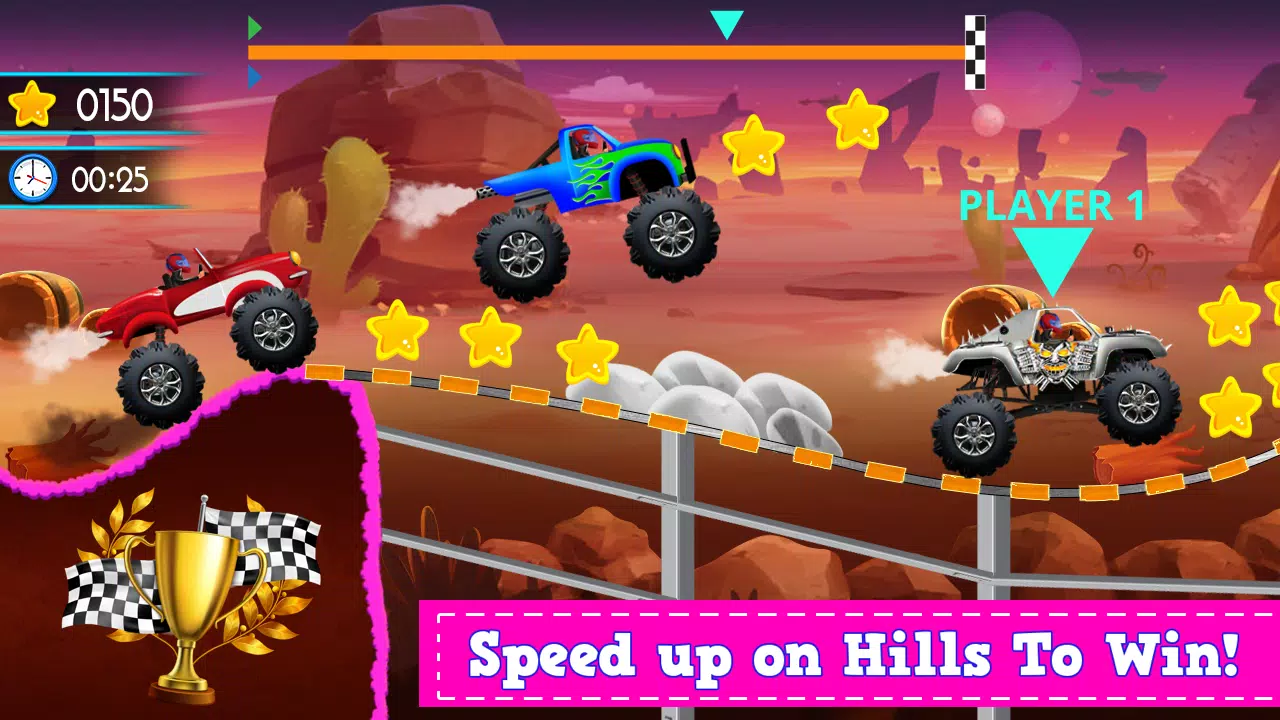 Kids Truck Driver Race Game Screenshot 2