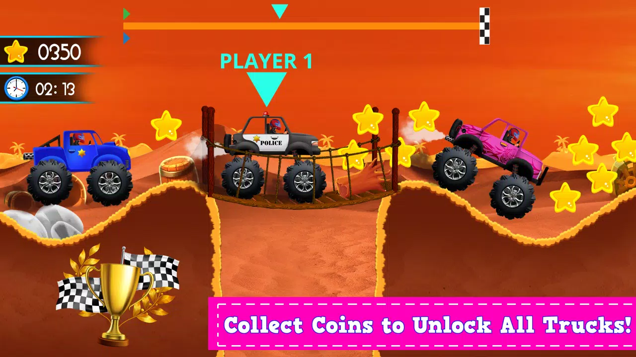 Kids Truck Driver Race Game Screenshot 6