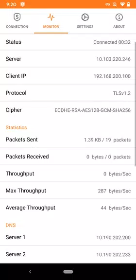 SonicWall Mobile Connect Screenshot 3