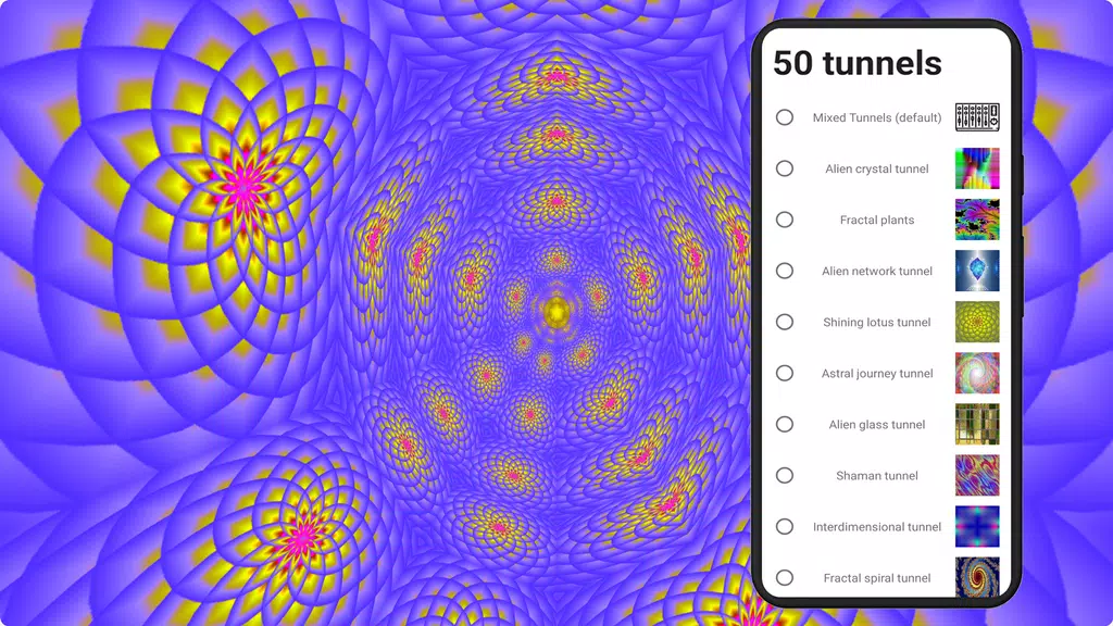 Morphing Tunnels Visualizer Screenshot 2