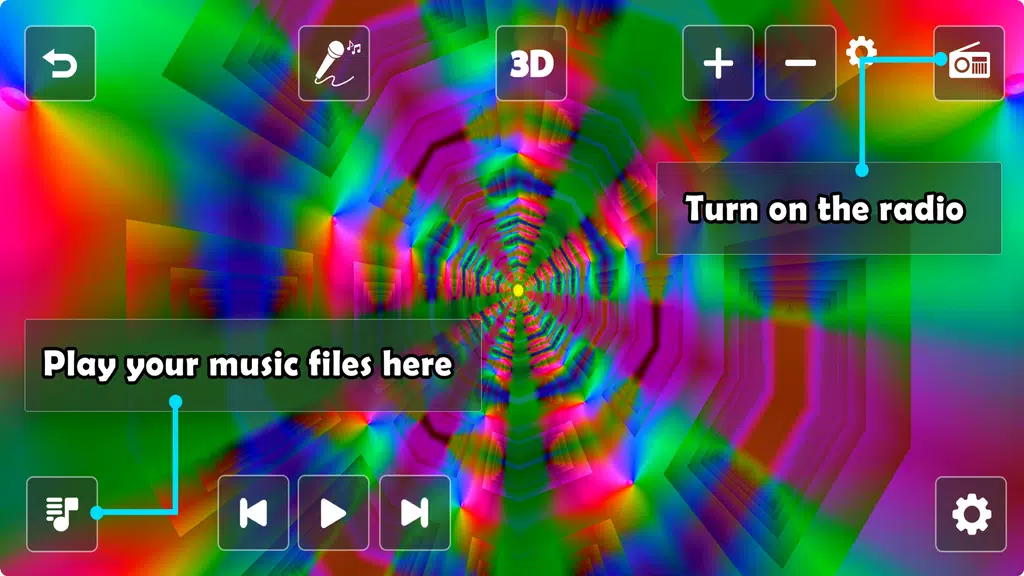 Morphing Tunnels Visualizer Screenshot 4