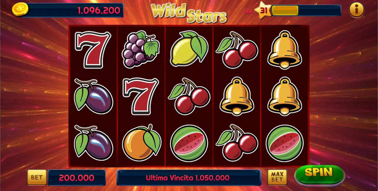 Wild Stars Slot Screenshot 3