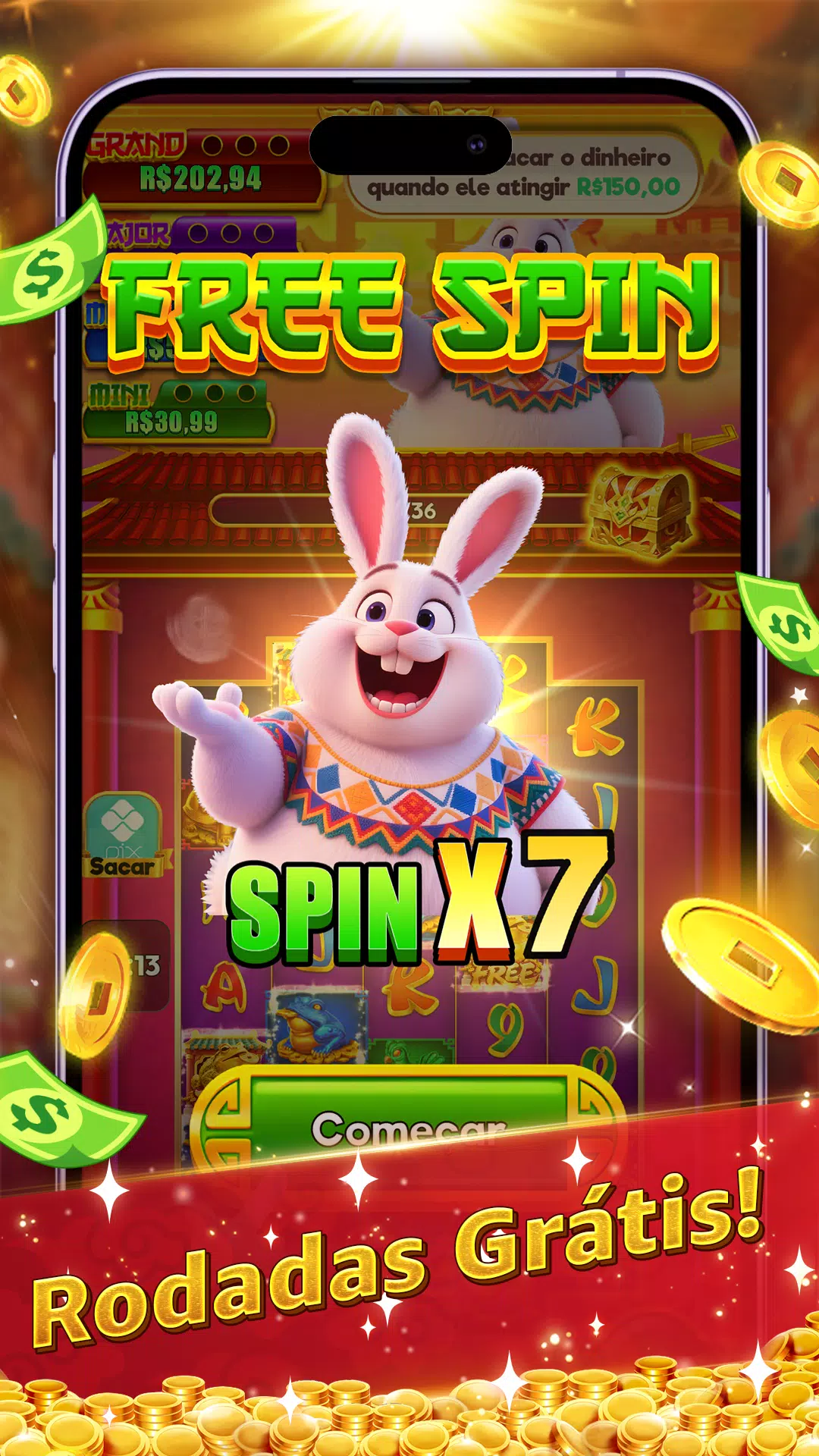 Golden Bunny Slots Screenshot 3