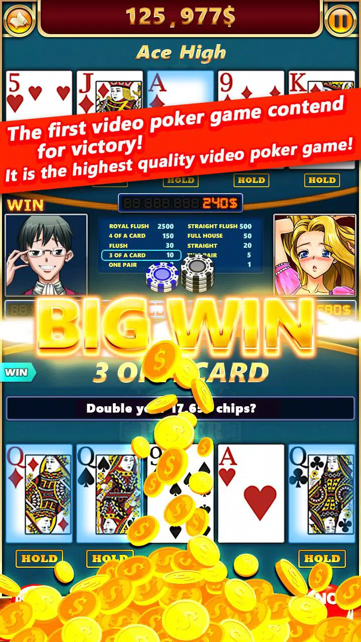 Video Poker Battle Poker Screenshot 2