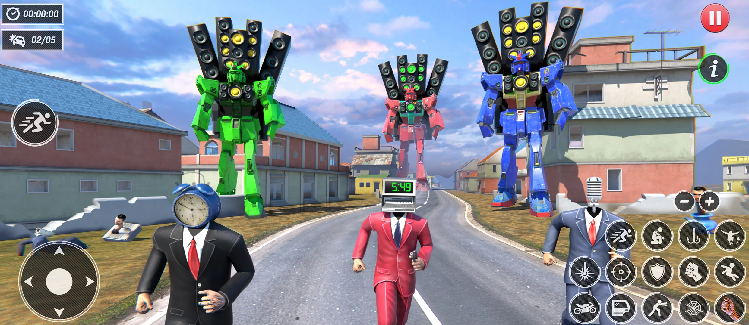 Toilet Games-3D Toilet Monster Screenshot 7